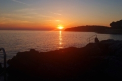 Camping Sonnenuntergang