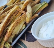 Zucchini-Auberginesticks
