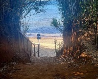 Stranddurchgang
