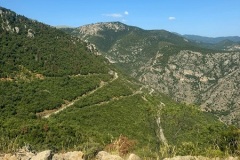 Serpentinen-Parnon-Gebirge