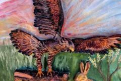 Porzellan-Adler