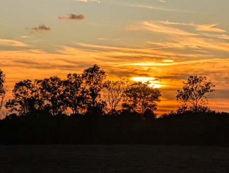 Sonnenuntergang-Tullesbo