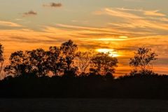 Sonnenuntergang-Tullesbo
